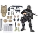 thumbnail image 2 of 7Buy 12 "Figuras de acción juguete 1: 6 Modelo de figura de soldado flexible Modelo de figura (SWAT) 7Buy 7Buy, 2 of 2