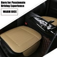 thumbnail image 6 of 2024 New Universal Car Front Seat Cover Breathable Leather Pad Cushion,Front Car Seat Covers, Faux Leather Car Seat Protectors For Universal Vehicles, 6 of 8