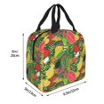 thumbnail image 2 of Pofeuu Fruits Vegetables And Berries Print Lunch Bag Lunch Box Large Capacity Insulated Lunch Bag for Adult, Leakproof Reusable Lunch Tote Bags for Work, 2 of 5