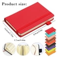 thumbnail image 3 of Travel Journal For Men,Medium A6 Plain Hardcover Notebook,Leather Travel Journal,College Ruled Notebook,Composition Notebook Wide Ruled,Notebook Paper Wide Ruled,100 Sheets For Writing Journaling, 3 of 9