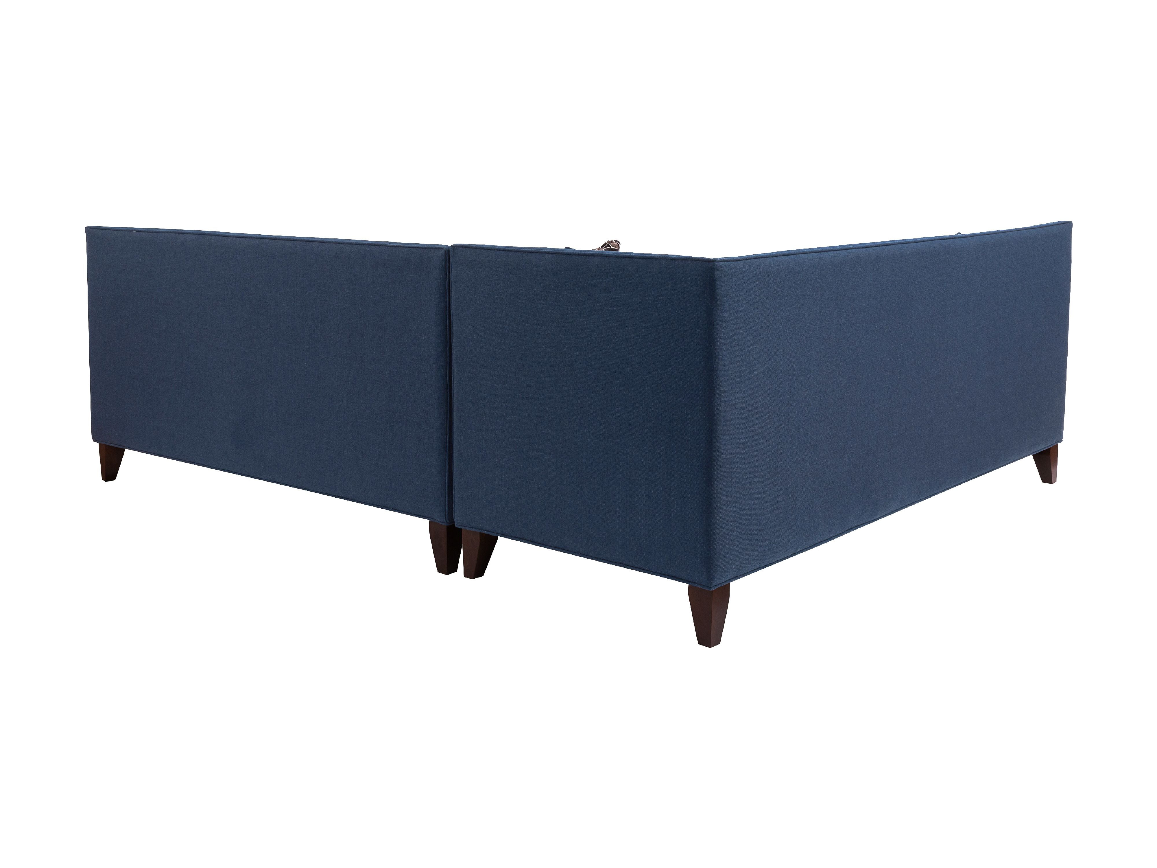 1/26迄 rikoao sofa navy Miro Sofa (Navy) | Event Trade Show Furniture Rental | FormDecor