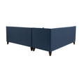 thumbnail image 4 of Chic Home Fulla Linen Modern Contemporary Left Facing Sectional Sofa, 4 of 6