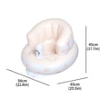 thumbnail image 3 of Taburete De Baño Silla inflable para comer para bebés, silla de aprendizaje de PVC, educativa para niños pequeños Likrtyny libre de BPA, 3 of 9