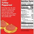 HORMEL, Turkey Pepperoni, Pizza Topping, Gluten Free, Original, 5 Oz