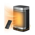 thumbnail image 1 of Dreo - Calentador espacial, calefactor eléctrico portátil de 1500 W para uso en interiores, calentador de cerámica PTC para oficina con control remoto, termostato, oscilación de 70°, temporizador de, 1 of 5
