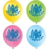 12" Latex Hula Girl Luau Party Balloons, 8-Count