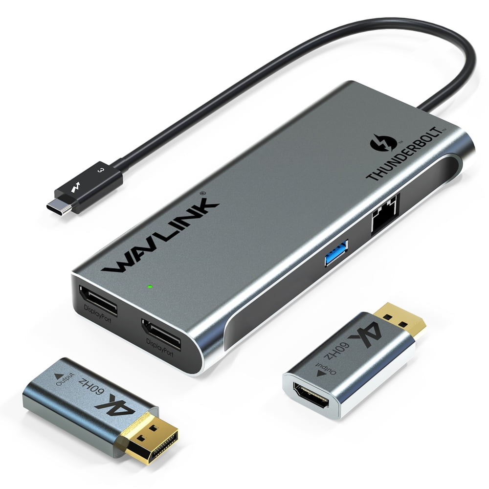 Wavlink Dual 4K60Hz DisplayPort/HDMI Thunderbolt Mini