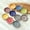 Ten Dishes, variant on Assorted Bohemian Ceramic Dipping Bowls, Small Colorful Patterned Porcelain Sauce Dishes, Multi-Use Serving Bowls for Condiments, Snacks & Home Decor, Dishwasher Safe