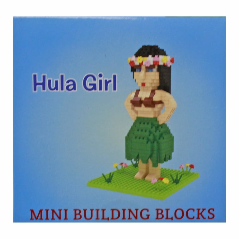 Hawaiian Collectible Mini Building Blocks Hula Girl - Walmart.com