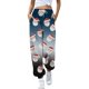 thumbnail image 1 of Gibobby pantalones de cargo mujer Pantalones de entrenamiento para mujer, cintura media, pantalones largos sólidos, pantalones deportivos casuales sueltos (Azul marino, M), 1 of 4