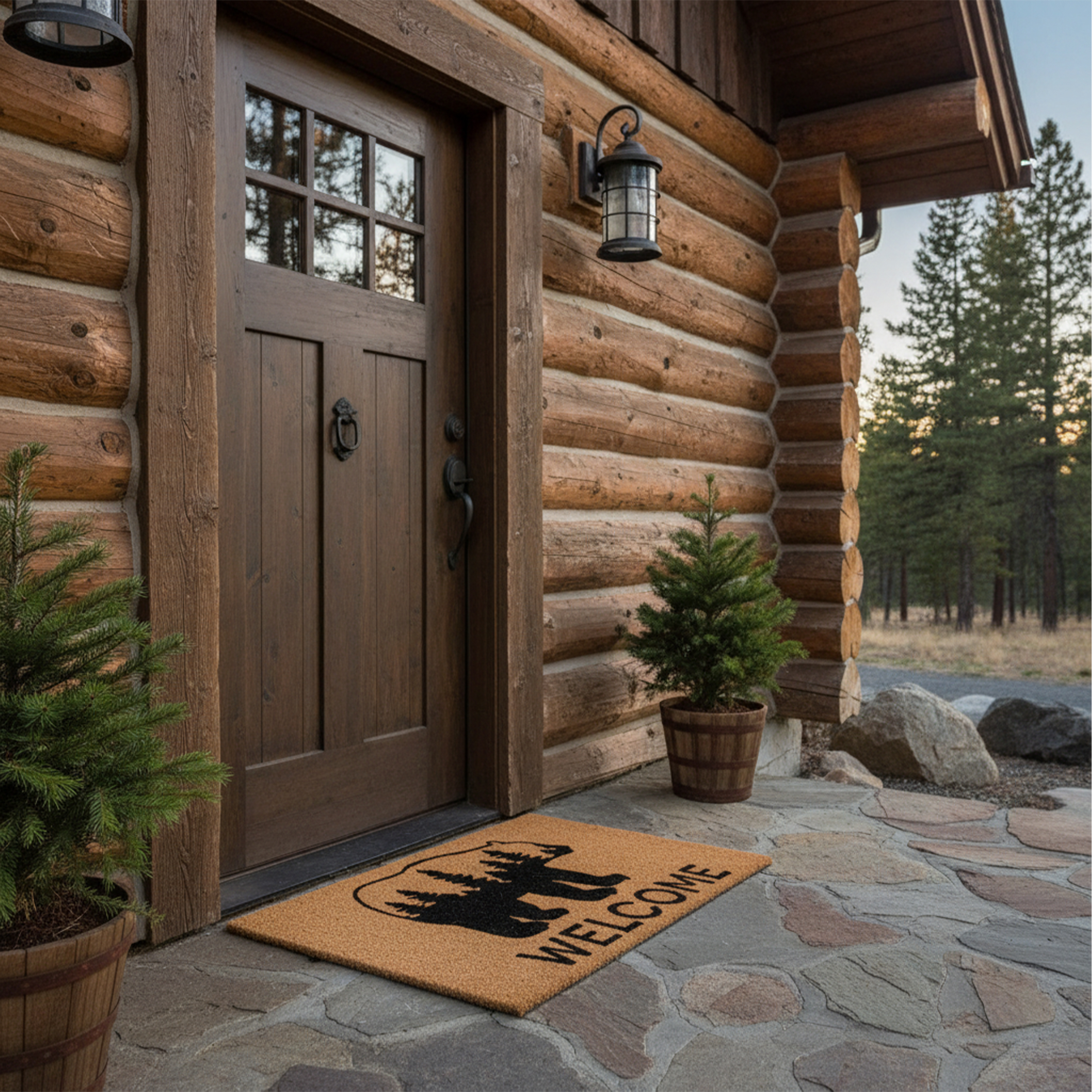 Calloway Mills Bear Country Outdoor Doormat 24" x 36"