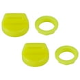 thumbnail image 1 of 2X Yellow Ignition Key Cover w/Nut For Polaris RZR XP 570 800 900 1000 5433534, 1 of 7