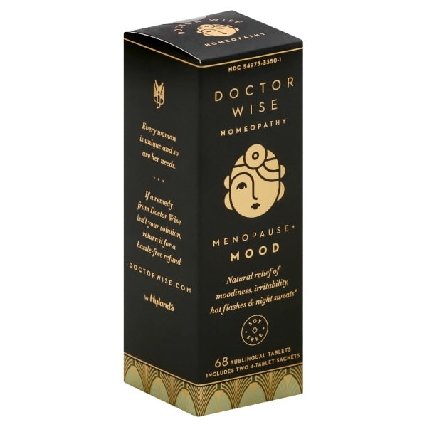 Hyland's Doctor Wise Homeopathy Menopause Plus Mood 68 Sublingual