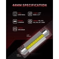 thumbnail image 2 of Bombilla LED LASFIT Festoon 561 562 564 567 44 mm 6000 K 400 LM, 2 of 7