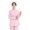 Pink, variant on AWZXDE Women's Solid Nurse Jacket With Pockets Buttons Notched Lapel Simple Casual Long Sleeve Uniform For Medical Work Comfortable And Professional Blue,S
