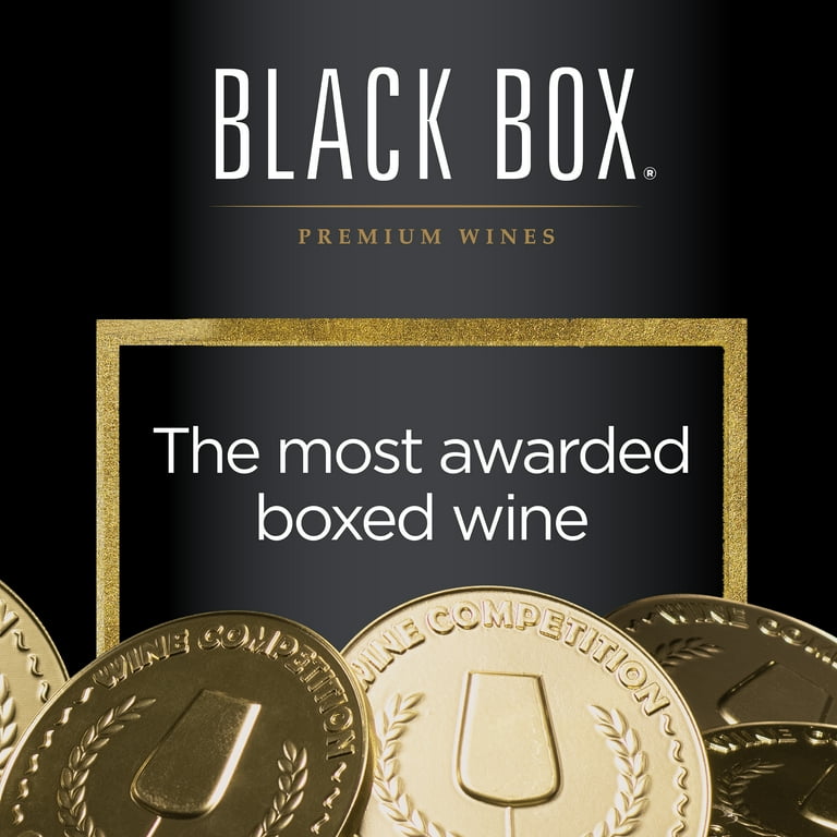 Black Box Merlot Red Wine, 3L Box, 13.5% ABV - Walmart.com