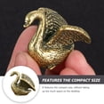 thumbnail image 3 of PAMINGONO Animal De Latón Dorado Con Estatua De Cisne Para Hogar Y Oficina, 3 of 8
