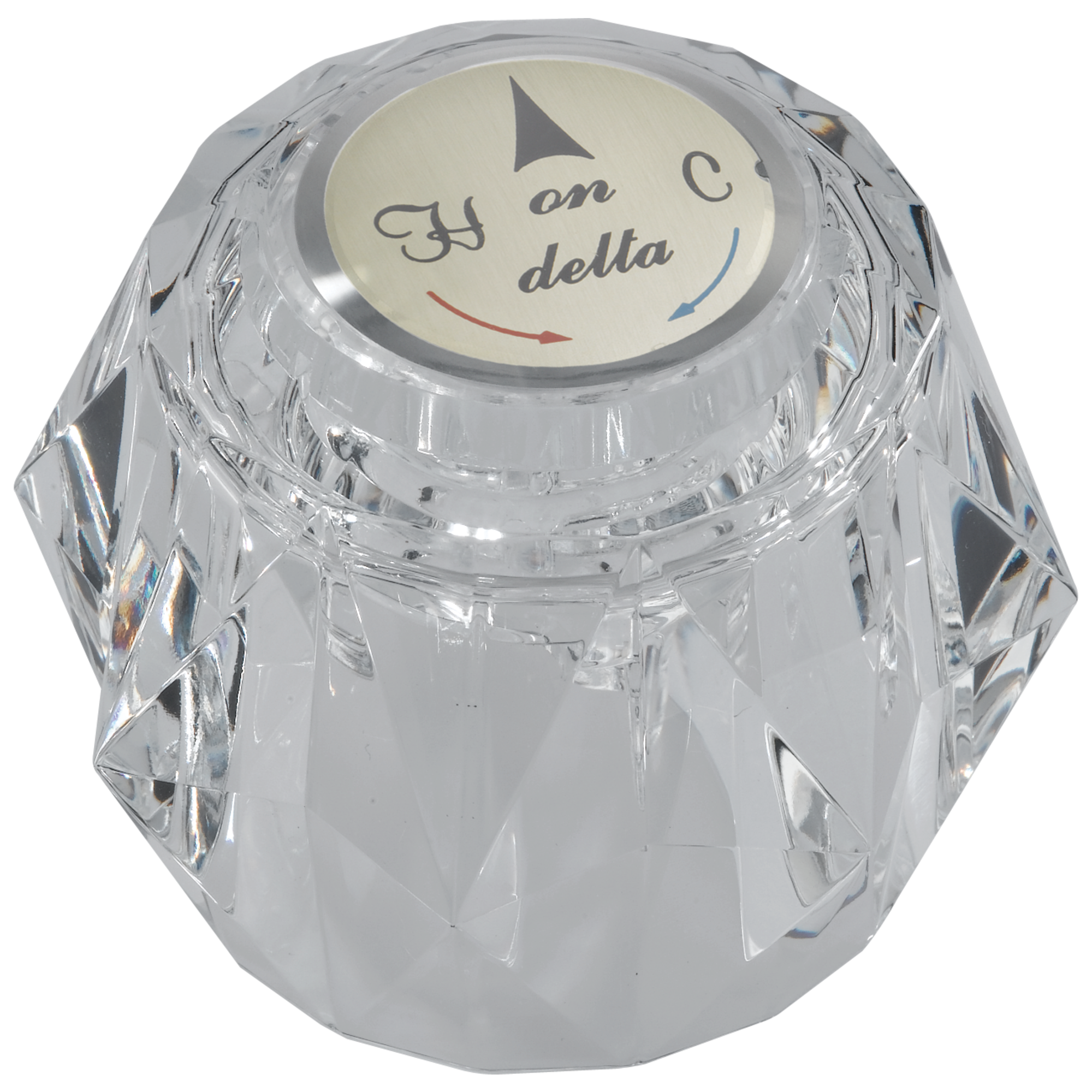 Delta Clear Knob Handle Kit