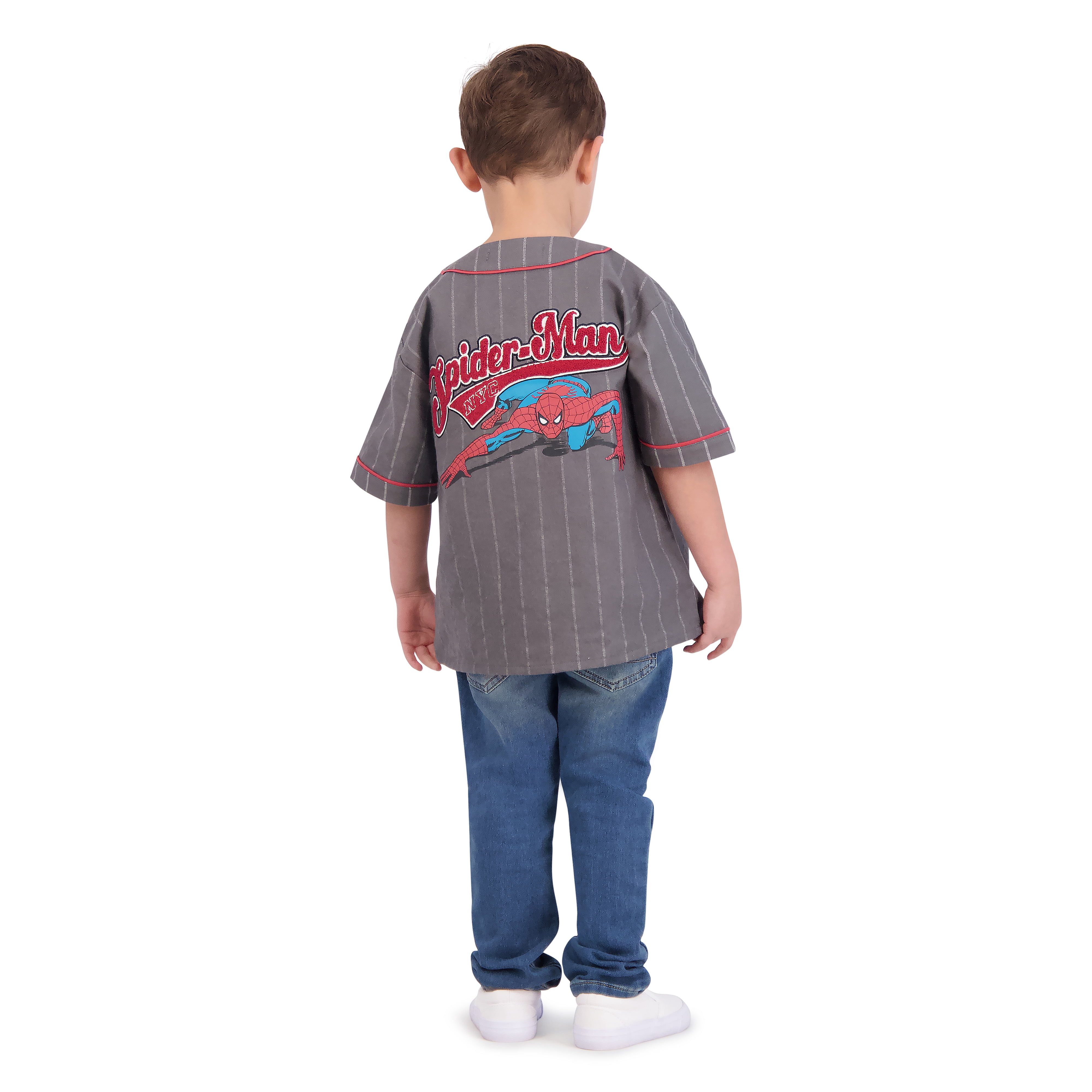 Spiderman Toddler Boy Baseball Shirt, Sizes 12M-5T