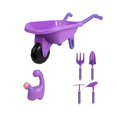 thumbnail image 1 of Juego de herramientas de jardinería para niños, juguetes de excavación para patio trasero al aire libre, tenedor, paleta, juego de rol, rastrillo, Estilo B, 1 of 8