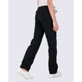 thumbnail image 3 of 3 Pack: Girls' Fleece Open Bottom Soft Athletic Performance Casual Sweatpants(Ages 7-16), 3 of 6