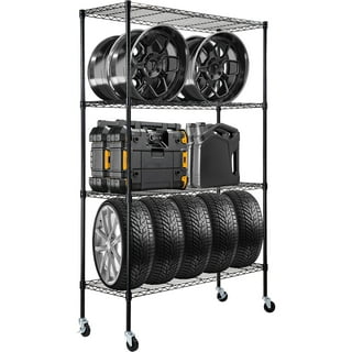 Storage Shelf Cart Cover,Waterproof Storage Shelving Unit Cover Protective  Storage Rack Dust Cover Fits up to 4-6 Tire Multipurpose Shelf Warehouse