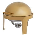 thumbnail image 4 of 9L Round Chafing Dish Buffet Warmer 201 Stainless Steel with Fuel Holder, 4 of 14