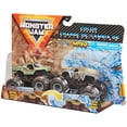 thumbnail image 6 of Monster Jam 1:64 2-Pack (Color Change) Soldier Fortune vs Max D, 6 of 7