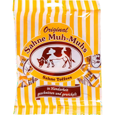 Muh-Muhs Cream Milk caramel Toffees from Germany 215g/7.58 oz