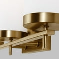 thumbnail image 4 of Generation Lighting 4490303 Zire 3 Light 24" Wide Bathroom Vanity Light - Brass, 4 of 7