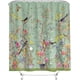 thumbnail image 4 of Shower Curtain,Butterfly Bird Flower Waterproof Bathroom Curtains,Mould Proof Resistant Wet Room Shower Curtain,Washable Bathtub Curtain with 12 Hooks, 4 of 5