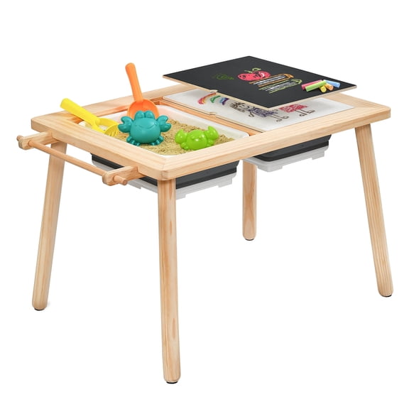 Buballino Kids Multifunction Activity Table and Chair Set