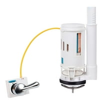 HIBIBUD 2 Inch Toilet Cistern Flush Valve Dual Flush Water-Saving Mechanism Overflow Lever Operated Toilet Tank Repair Kit for 1-Piece and 2-Piece Top Push Button Toilets