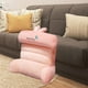 thumbnail image 1 of Cojín de Soporte de cintura Soledad almohada de lectura resistente a las manchas Rosa claro, 1 of 10
