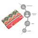 thumbnail image 4 of Cobija Manta Frazada Juana Gallo Diseño de Suéter Navideño Ultra Suave y Ligera, 4 of 5