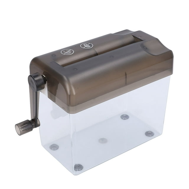 Mini Trituradora De Papel Manual, Trituradora De Manivela Manual Portátil Con Cesta De 1,5 L Para Oficina, Escuela, Hogar, Trituradora De Papel A6
