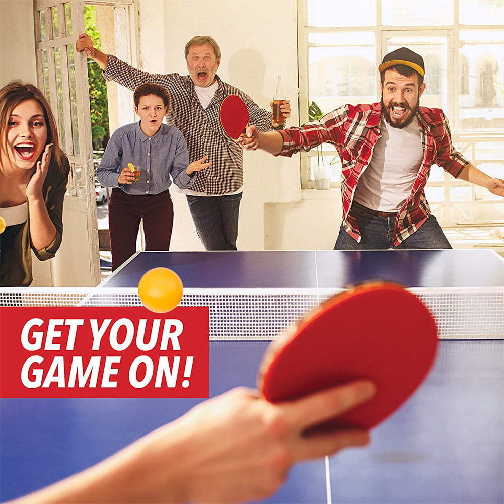 Pack ping pong with 2 rackets, net and balls Aktive, shovel ping