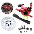 thumbnail image 1 of Hydraulic Disc Brake Caliper with Adapter and 120mm Disc Rotor for M365 Pro Electric Scooter, 1 of 5