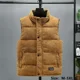 thumbnail image 5 of Nueva chaqueta gruesa cálida para hombre, chaqueta sin mangas acolchada de algodón para invierno, chaleco de gran tamaño con cuello levantado para hombre, chalecos para hombre 5XL, 5 of 5