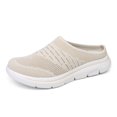 thumbnail image 5 of NOKIO Sport Knitted L𝗈afers for Men Breathable Soft Sole Mules Shoes Fashion S𝗅ip On Backless Casual Shoes Lightweight Outdoor Walking Shoes Comfortable Closed Toe Sneakers, 5 of 5