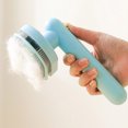 thumbnail image 5 of Pet Grooming Spray Brush for Cats and Dogs Detangling Massage Tool with One Button Knot Removal and Floating Hair Design, 5 of 5