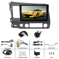 thumbnail image 2 of Zcargel Car Stereo Radio for Honda Civic 2006-2011 Android 13 Car Navigation 10" HD Touch Screen Bluetooth Wireless Apple CarPlay+Android auto, Support Mirror Link, 4+64G, 2 of 3