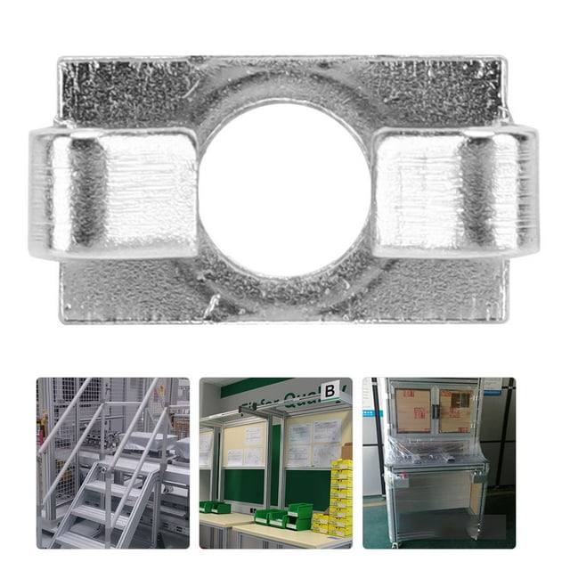 Sujetador De Resorte De Perfil De Placa De Acero Galvanizado, Conector Elástico De Resorte De Perfil De Aluminio, Conexión Confiable Para Reemplazo De Perfiles De La Serie Ccdes Otros