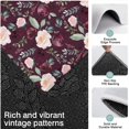 thumbnail image 3 of Pioneer Flower Floral Print Pattern Kitchen Rugs Sets Of 3,Kitchen Runner Rugs Non Skid Washable,Decorative Kitchen Floor Mats for Kitchen,Sink,Laundry,17"x30"+ 17"x47" + 17"x59", 3 of 6