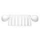 thumbnail image 1 of Inserciones de parrilla delantera, cubiertas de faros embellecedores para Jeep Wrangler JL Sport Sport S 2018-2019, 1 of 14
