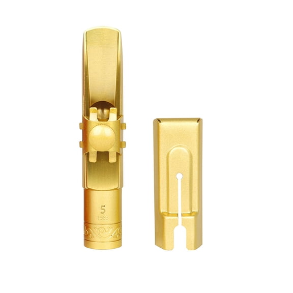 SIEYIO Tenors Saxophone Mouthpiece, Saxophone 5C/6C/7C/8C/9C Mouthpiece with Caps Pads