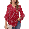 thumbnail image 2 of Tops de 3/4 Rojo XL, 2 of 8