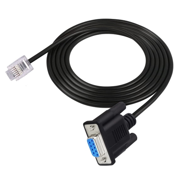 Dense RS232 to RJ11/RJ12 6P6C Link Cable 1. Female Port for Automation Systems