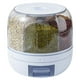 thumbnail image 2 of Almacenamiento De Contenedores De Cereales, Dispensador De Arroz, Dispensador De Granos, Caja De Almacenamiento Separada De Granos, Cubo De Arroz Giratorio Sellado,, 2 of 8