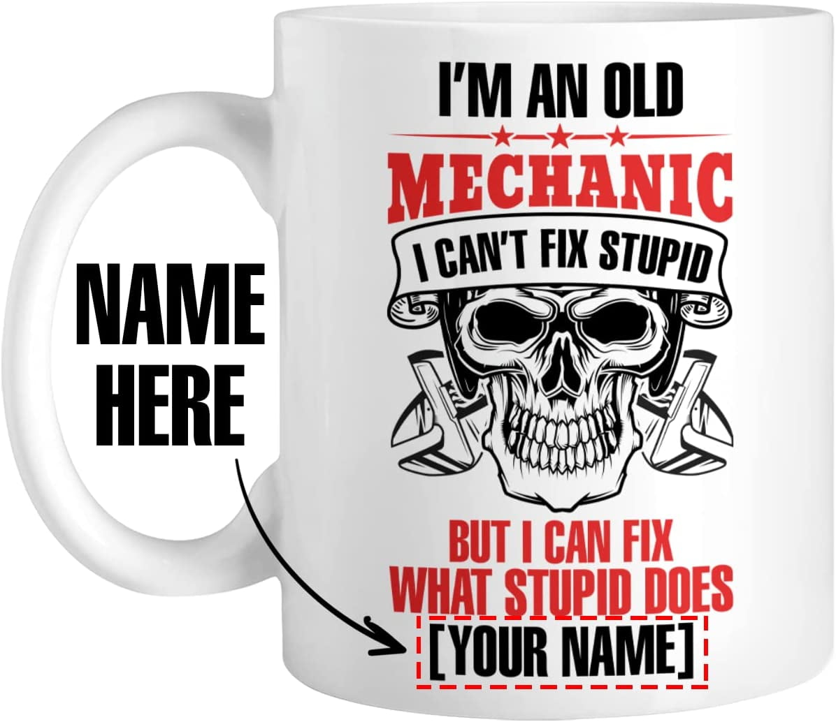 Mechanic I Fix Cars - Funny Car Mug